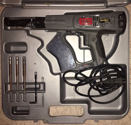 Senco duraspin dura spin ds200-ac screw fastening system with case. drywall gun for sale