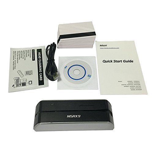 Misiri MSRX9 HiCo Magstrip Magnetic Card Reader Writer Encoder MSR607 MSR608