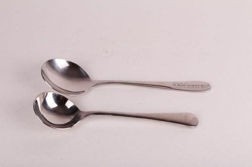 2 LOT   / Cupping Spoon - Stainless Steel - For SCAA Q Grader