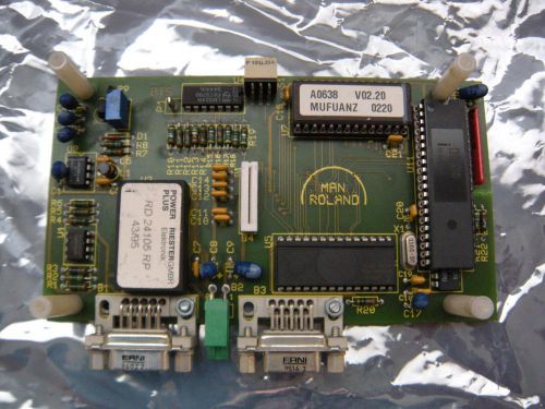 MAN ROLAND 35A 2290 70 PRINTED CIRCUIT BOARD