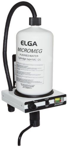 Elga m/m/ds/a micromeg wall mounted deionizer system with 2 disposable for sale