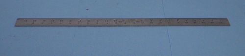 24&#034; mitutoyo no. 180-602  B grad steel ruler stainless hardened combination rule