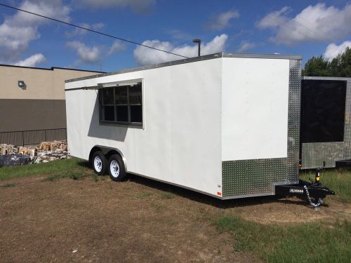 NEW 8.5 X 22 Enclosed Food Vending Mobile Kitchen Concession Catering Trailer