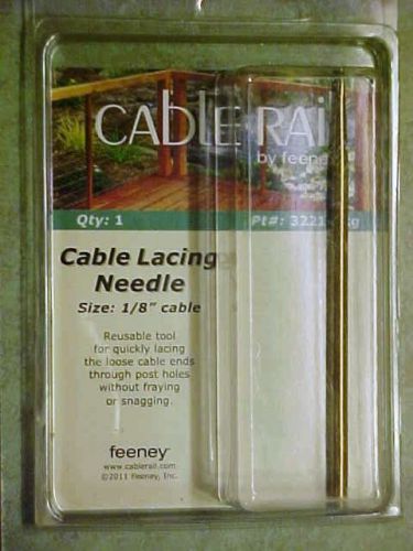 Feeney CR-3221-PKG Cable Lacing Needle, 4.5&#034; Length