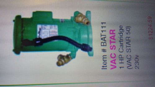 Bull Frog BAT 111 VAC STAR 1 HP, Cartridge (VAC STAR 50), 230 V, AIR TECHNIQUE