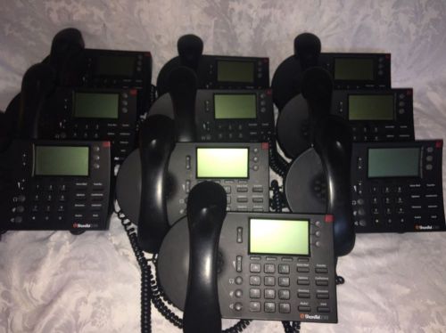 ShoreTel Shorephone IP 230 SEV Black VoIP Office Display Desk Phone Lot of 10