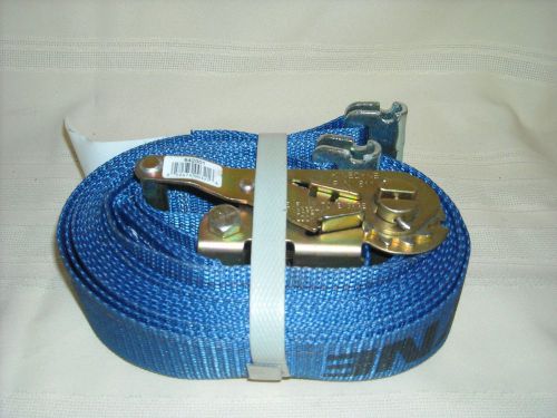 Kinedyne 1000 lb. 2” x 20’ ratchet strap 642001 blue new (7598) for sale