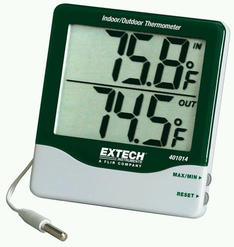 Extech 401014 Big Digit Indoor/Outdoor Thermometer Extech