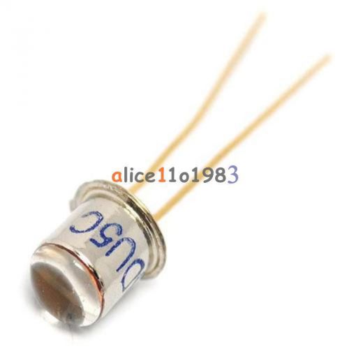 5PCS 3DU5 3DU5C Silicon Phototransistor Transistor / 2-feet Metal Package