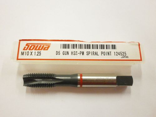 Sowa tool m10 x 1.25 d5 spiral point red ring tap cnc style 48 hrc 124-525 st21 for sale