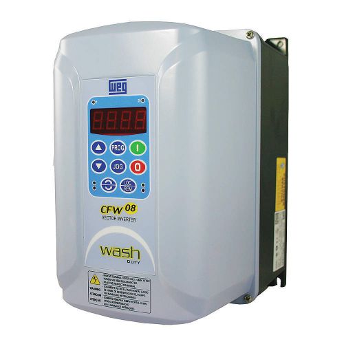 Weg variable frequency drive cfw080043tgn4a1z, 2 max. hp, 480vac input voltage for sale
