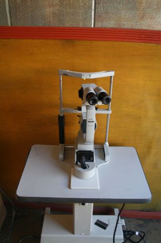 Carl zeiss sl 20 slit lamp with table for sale