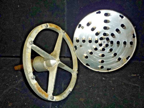 Grater / Shredder Disc Holder with one disc for Pelican Head Attachment #12