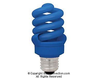 New tcp 13 watt full springlamp blue 48913bl 120v 13w bulb for sale