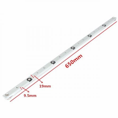 650mm Aluminium Alloy Miter Bar Miter Gauge Rod Miter Slider Table Saw