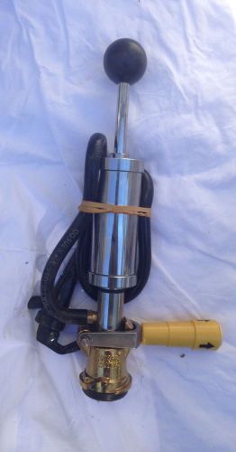 Micro Matic Beer Keg Tap Pump &amp; Nozzle w/ Hose