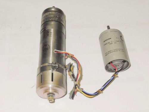 Motor Tachometer &amp; Three Phase Stator 115vac 400 cycle