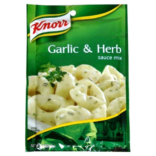 Unilever Bestfoods Knorr Pasta Sauce Garlic Herb - 1.6 ounce -- 12 Per Case