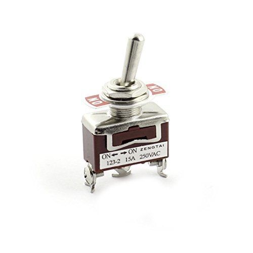 Uxcell ac 15a 250v panel mount 2 position spdt on-on toggle switch for sale