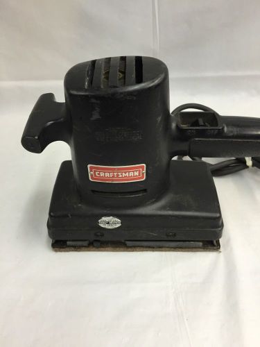 PRE-OWNED &amp; TESTED SEARS CRAFTSMAN STRAIGHT LINE DUAL MOTION SANDER 315.11631