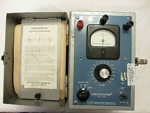 Vibro-Ground model #259  Grnd  Resistance Test unit for ham radio, and elec work