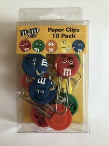 Vintage M&amp;M Paper Clips New In Box