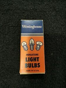 Box of 10 Westinghouse Miniature  Light Bulbs No. 502