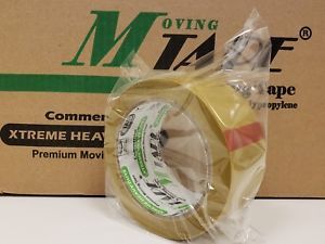 36 Rolls Beige Carton Sealing Packing 2.0 Mil Shipping Box M-Tape 2&#034; x 100 Yards