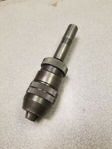 Jacobs Keyless Chuck 0-.384&#034; 0-10mm With 3/4&#034; Straight Shank Arbor