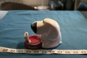 Vintage Collectable Scotch Tape Dispenser Dog, Bone and Bowl