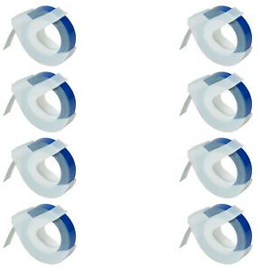 8PK 3D 9mm Embossing 520106 Label Tape Blue For DYMO Organizer Xpress Pro 12966