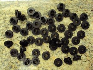 2W ~~ 50 PCS ALUMINUM BLACK HEATSINKS ~~