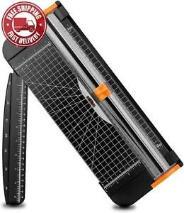 Firbon A4 Paper Cutter 12 Inch Titanium Paper Trimmer Scrapbooking Tool with Aut