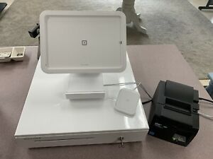 Square POS System With Card Reader, Cash Drawer, And Star Receipt Printer