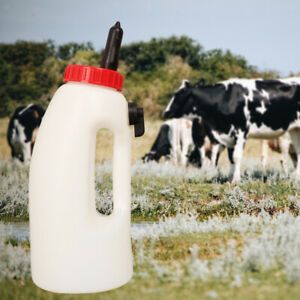 Calf Milk Feeding Bottle Detachable Nipple Drinker Teat Feeder Feeding Tools