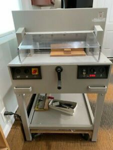 MBM Triumph 4850 18 5/8” Electric Paper Cutter with Digital Display