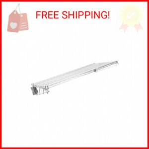 Regency 24&#034; x 48&#034; Chrome Wire Wall Mount Shelf