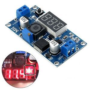 Voltage Regulator Step-down Power Converter Module DC 4~40V Adjustable Board LED