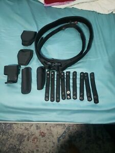 Bianchi Accumold nylon police duty belt with accessories