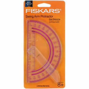4 Pack Fiskars Swing Arm Protractor