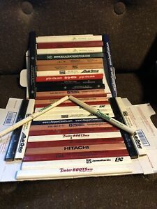 THIRTY-FOUR (34) MIXED LOT MEDIUM LEAD CARPENTER PENCILS- NEW-USE OR DISPLAY++++