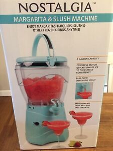 Nostalgia Margarita &amp; Slush Machine Blender - New unopened box