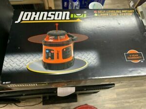 Johnson Self Leveling Rotary Laser Level System NEW IN BOX, NEVER OPENED