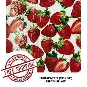 Hydrographic Film Water Transfer Hydro Dipping Dip Film Strawberry Patch 1M