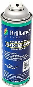 12 Oz - BLI101 - Black Metal Marking Aerosol Laser Ink - CO2 Laser