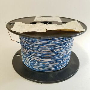 Partial Spool E-105765-C Communications Cable 24AWG 500+ Feet Blue White