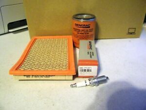 Generac 070185E OEM Oil Filter 0E9371A Air Filter, 0E7585 Spark Plug NEW