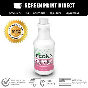 Ecotex® Premium Hand Cleaner - Industrial Screen Printing Hand Cleaner - Quart