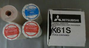 Mitsubishi K61S Thermal Paper for Mitsubishi Video Copy Processor - 4 rolls