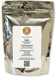 Tripoli OG Cream 4oz - Silicon Dioxide [SiO2] Pharmaceutical Grade Powder